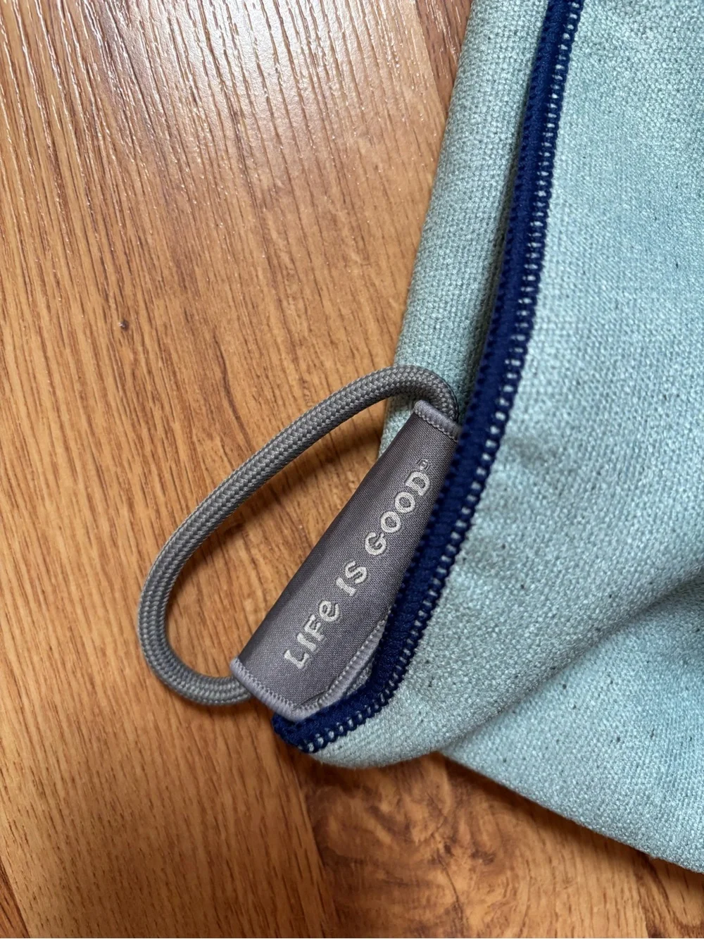 Life is Good Quick-Dry Beach Towel Chillin & Grillin Blue New